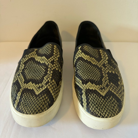 Vince Shoes - VINCE Blair Snake Print Slip-On Sneakers Women’s 8.5